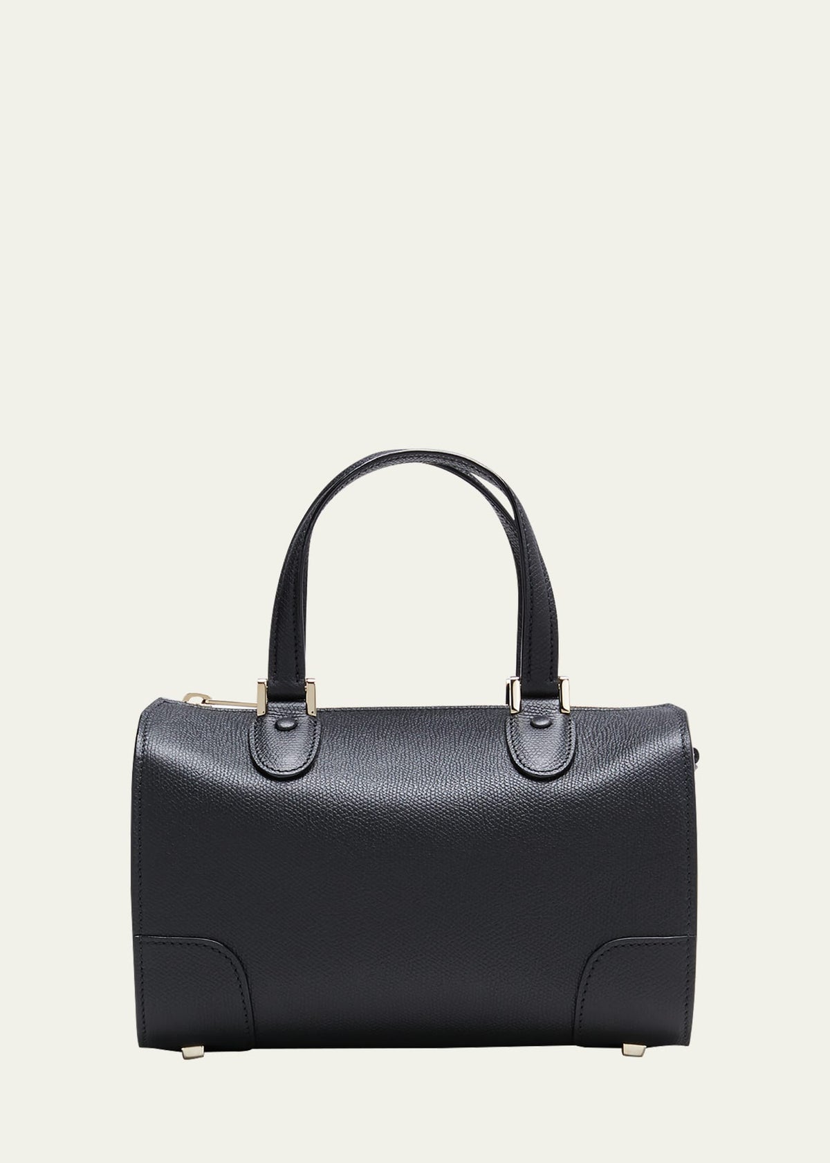 Valextra Babila Mini Calfskin Top-Handle Bag