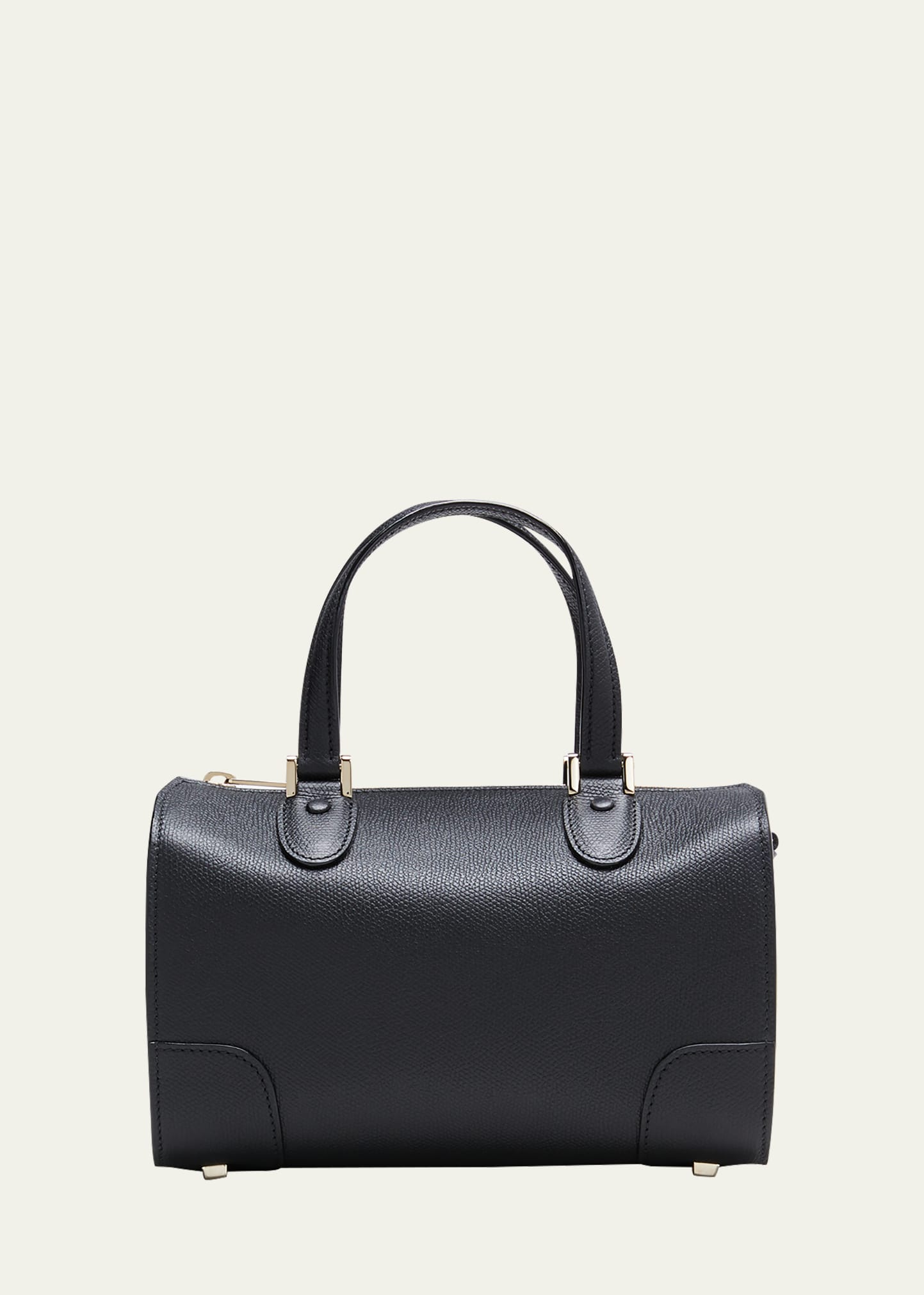 Valextra Babila Mini Calfskin Top-Handle Bag