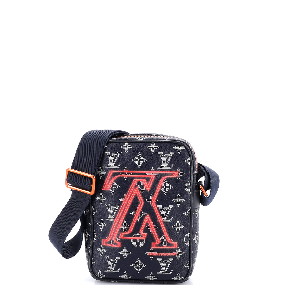 Louis Vuitton Danube Handbag Limited Edition Upside Down Monogram Ink PM