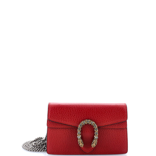GUCCI Dionysus Bag Leather Super Mini