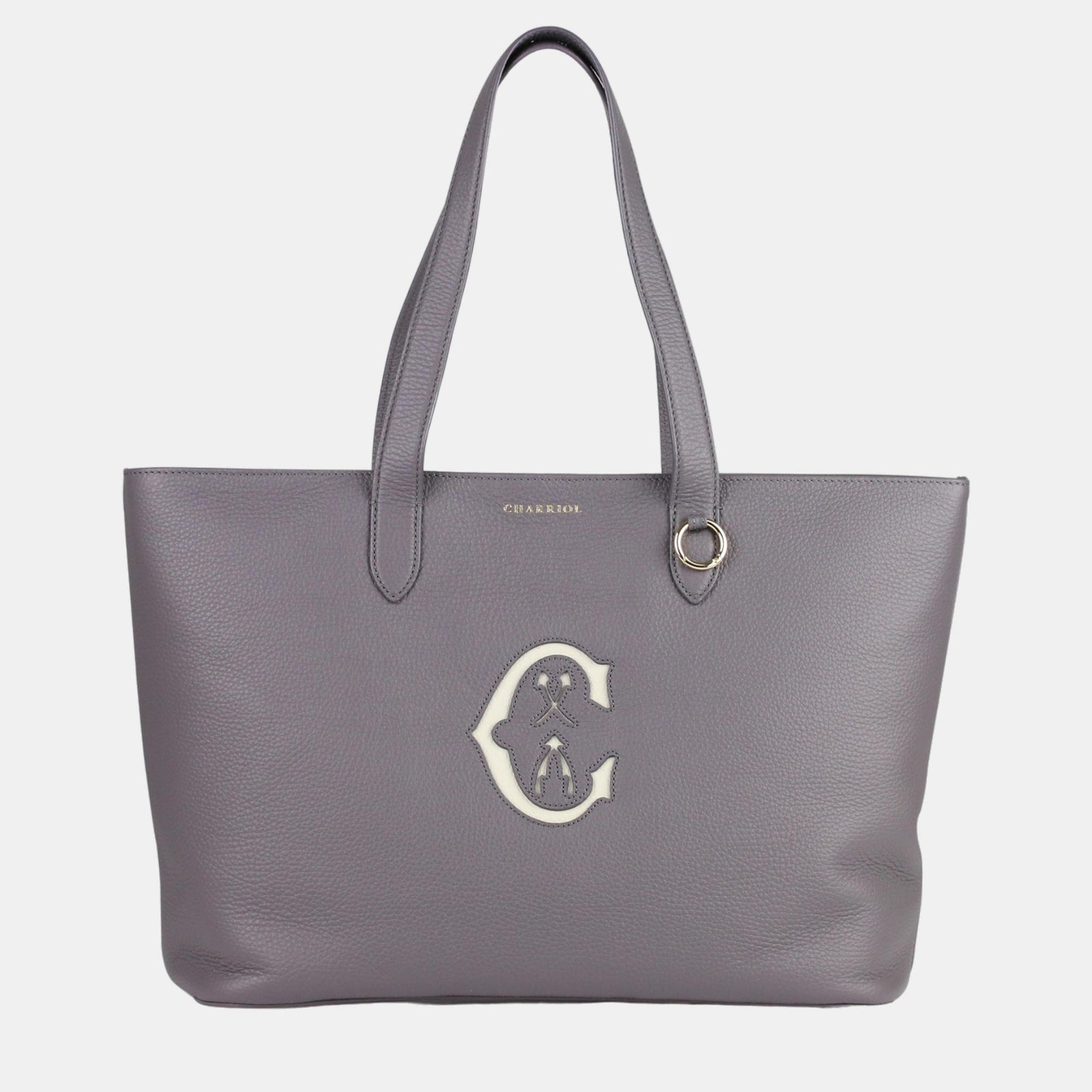 Charriol Storm Grey Leather MARIE OLGA Shopper