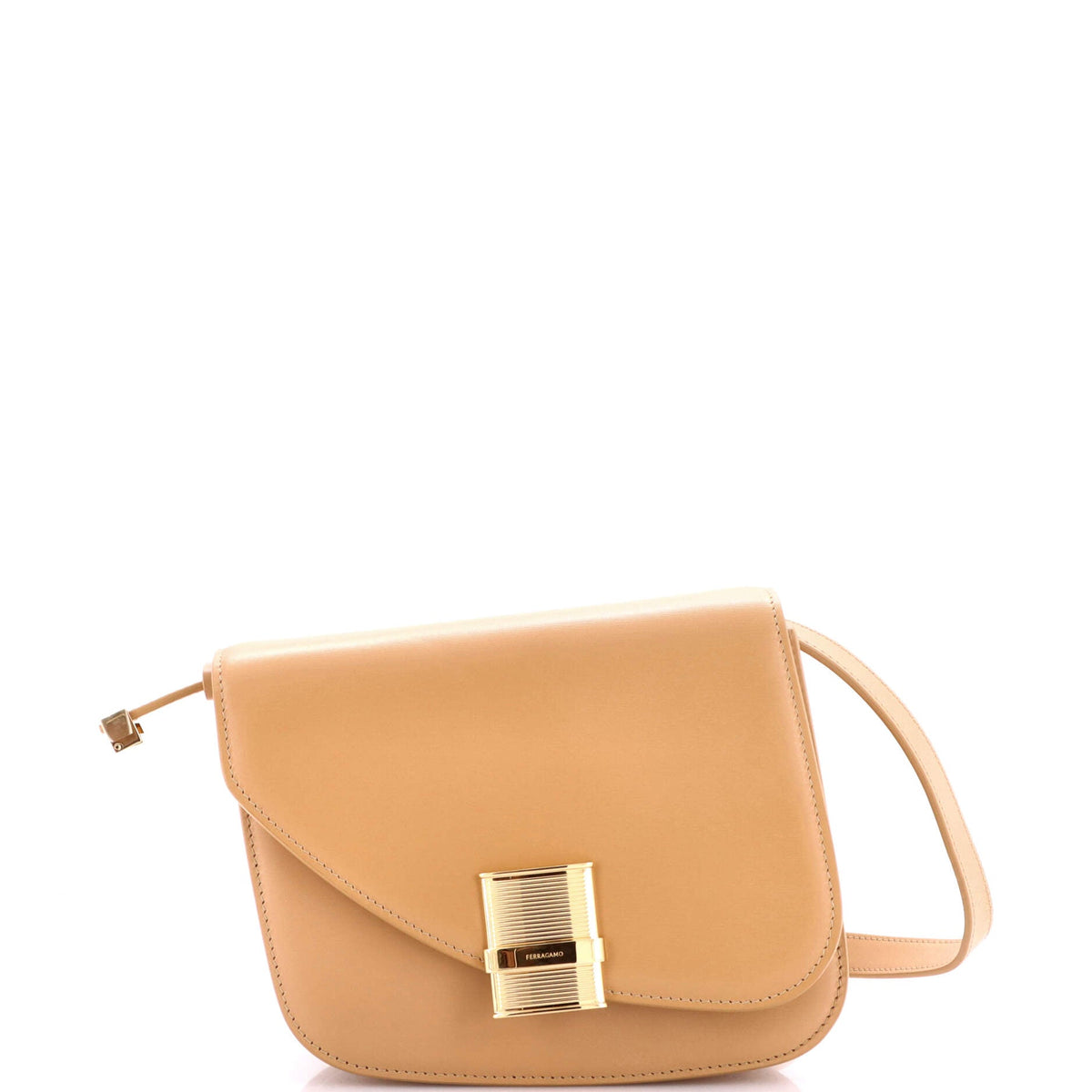 Salvatore Ferragamo Fiamma Crossbody Bag Leather Small
