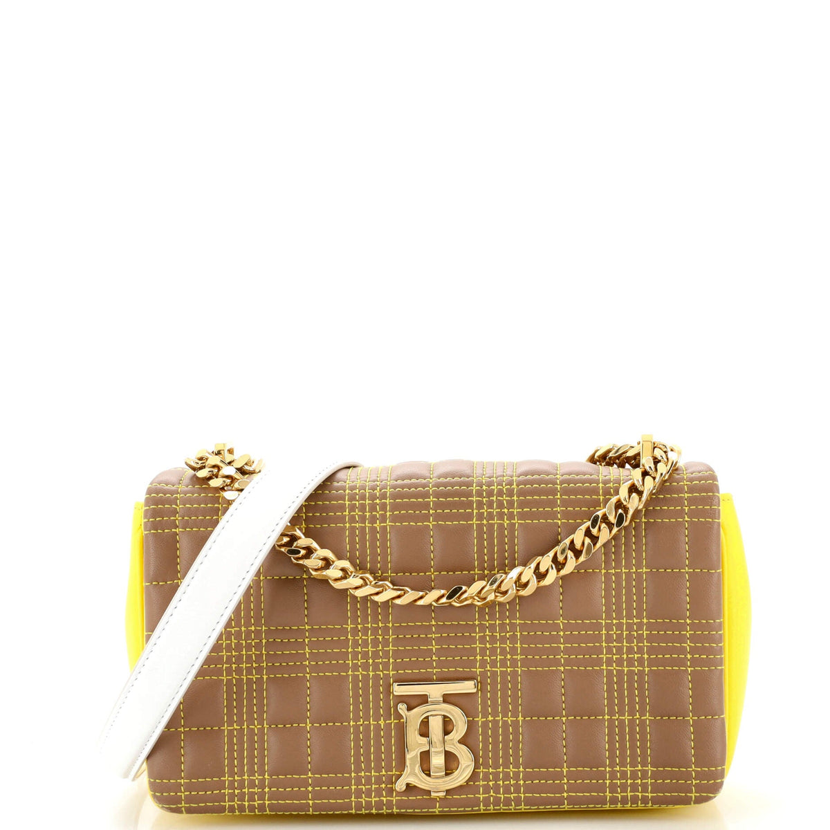 Burberry Lola Shoulder Bag Quilted Lambskin Small