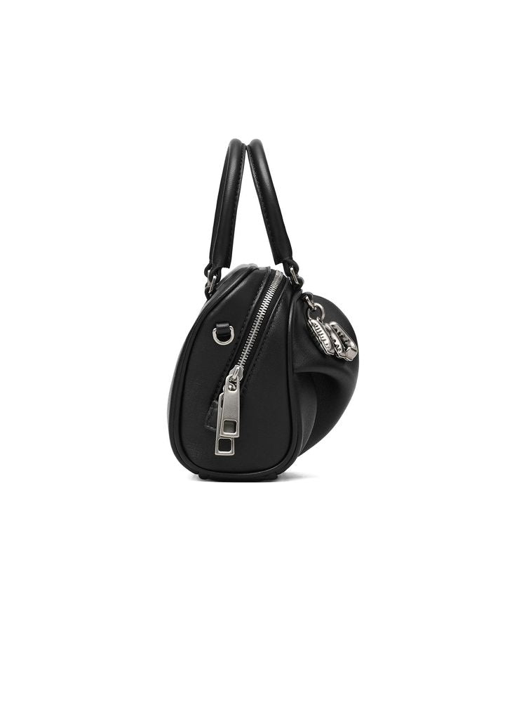Marc Jacobs Marc Jacobs Nylon Crossbody Crossbody Micro Bauletto Crossbody Bag - Black