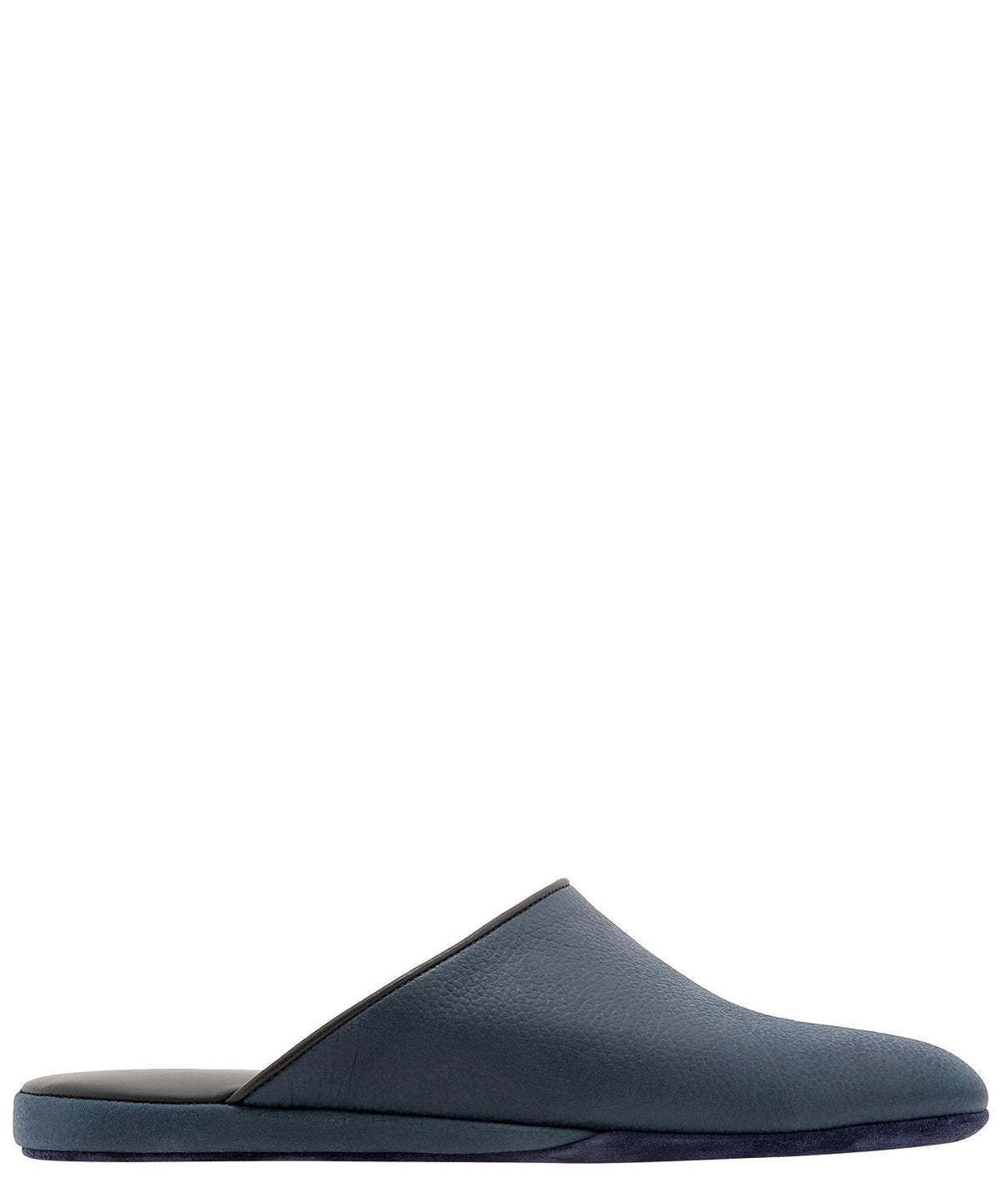 Farfalla Men's Nabuk Slippers in Blue | Size 41 | ORM3AITALO