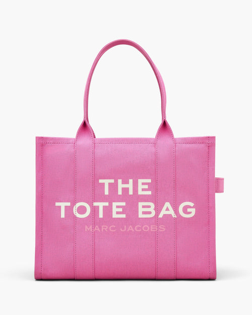 The Canvas Large Tote Bag in Bow Pink