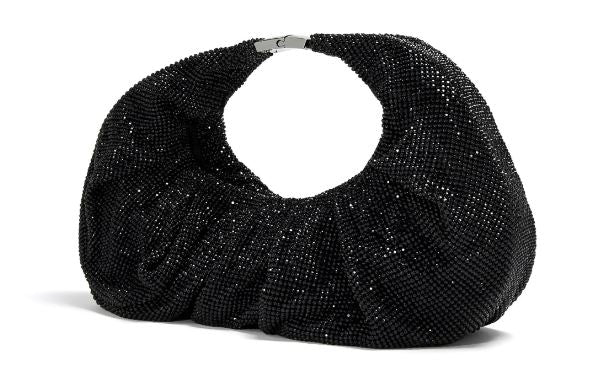 Benedetta Bruzziches Women's Crystal-Embellished Mesh Bag in Black | Size UNI | YENNEFER Color FW24099013