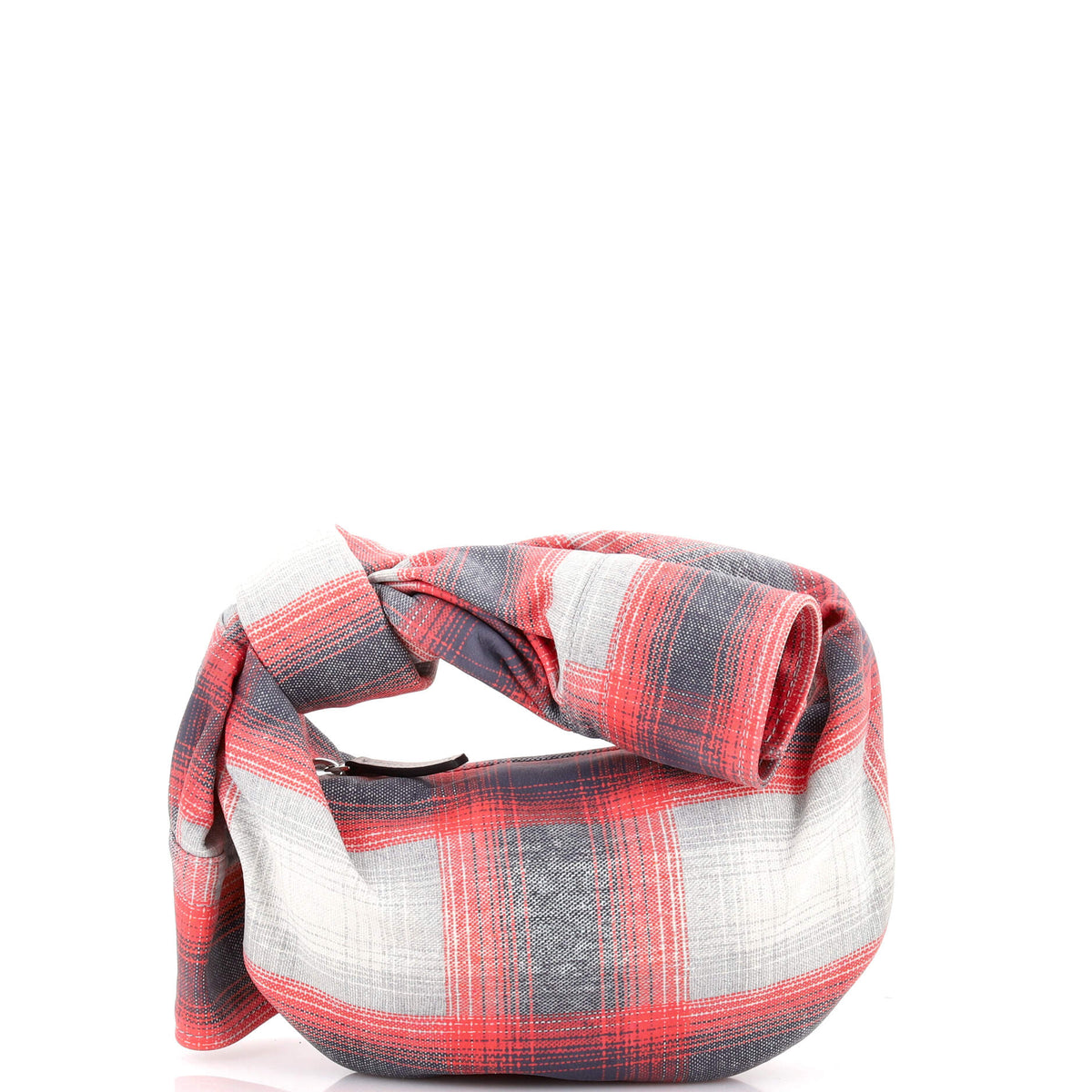 Bottega Veneta BV Jodie Hobo Shirt Effect Printed Leather Mini