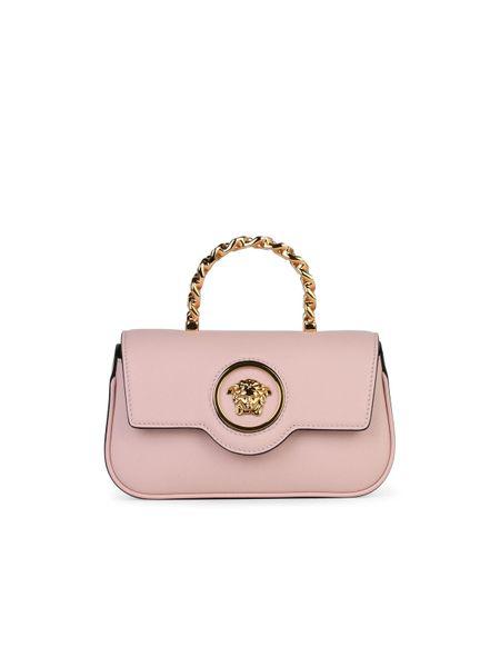Versace Women's Medusa Mini Top Handle in Dustyrose | 10134391A10526