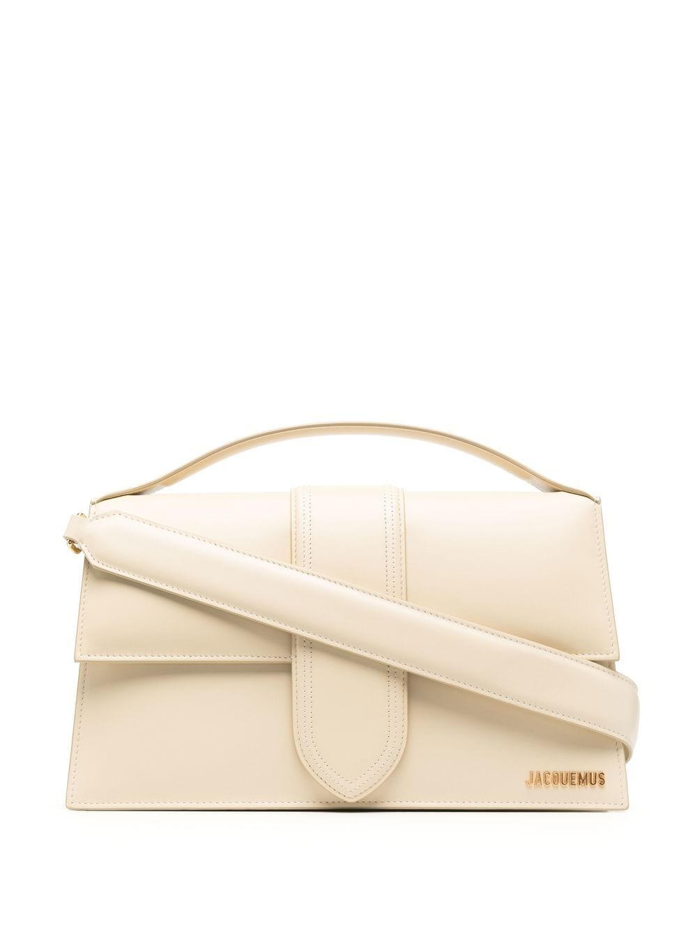 Women's Le Bambinou Leather Handbag in Ivory | Size UNI | 221BA014