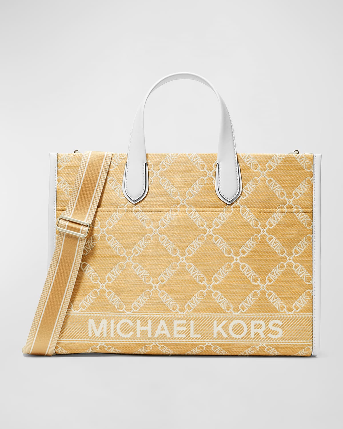 Michael Kors Gigi Large Grab Monogram Tote Bag