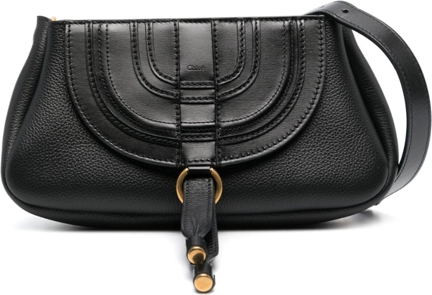 Chloé Women's Marcie Small Bag in Black | Size UNI | CHC23US602K28MARCIE001