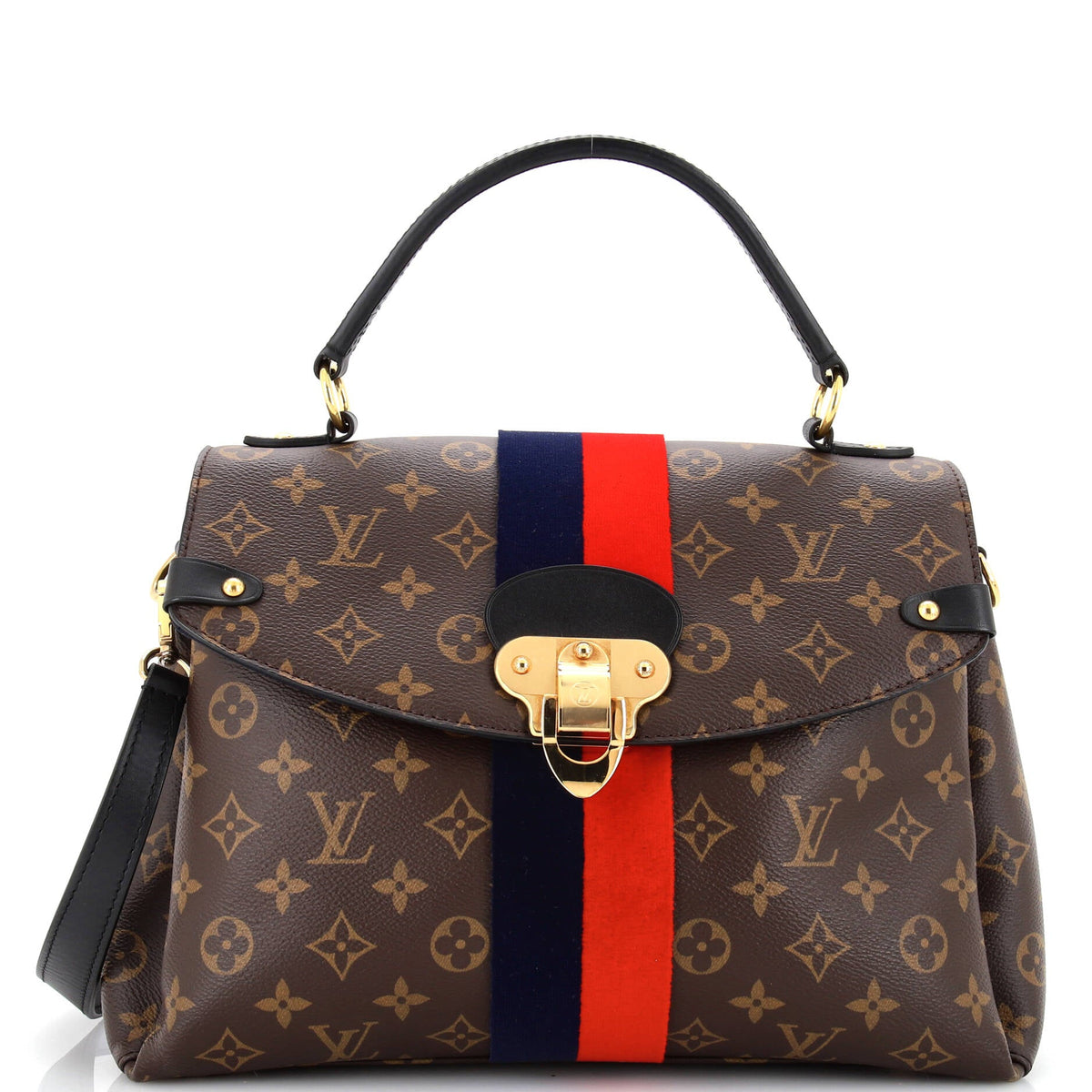 Louis Vuitton Georges Handbag Monogram Canvas MM