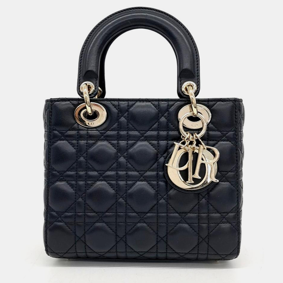 Dior Christian Cannage Small Lady Bag