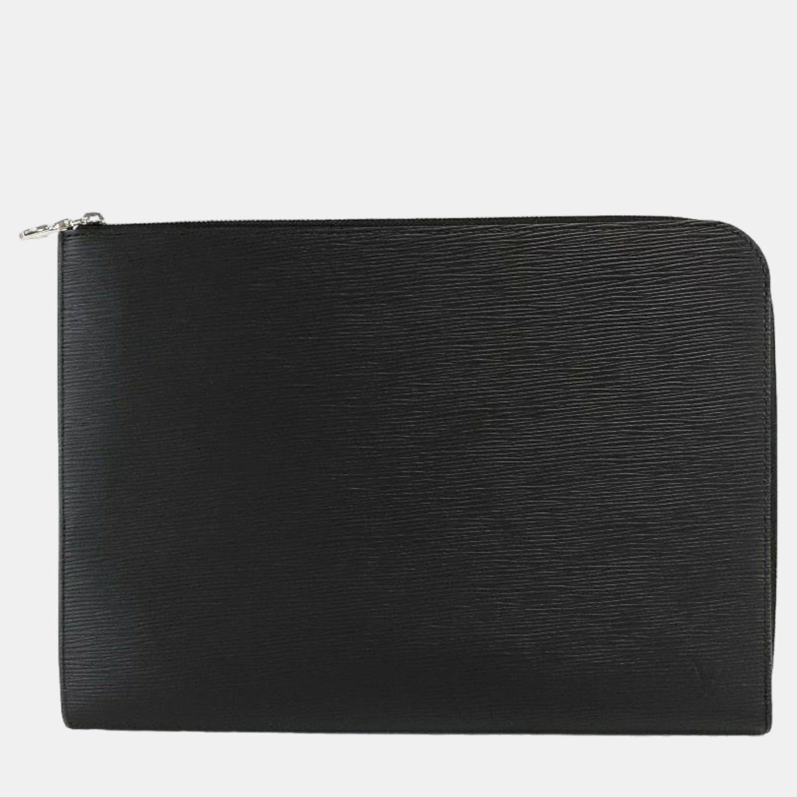 Louis Vuitton Pochette Pochette Jour en cuir épi noir