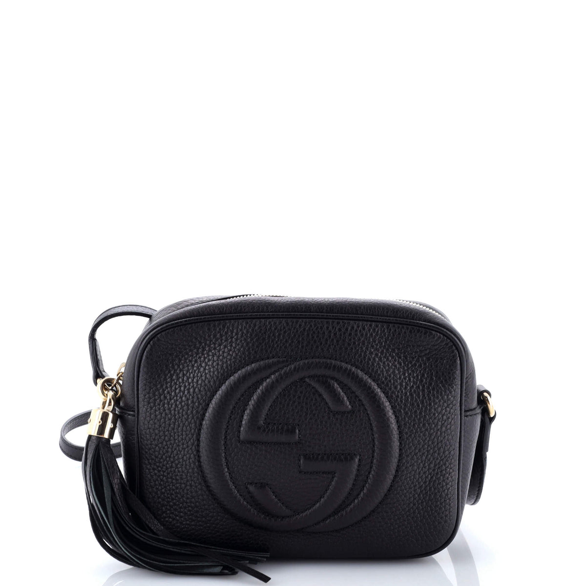 Gucci GUCCI Soho Disco Crossbody Bag Leather Small