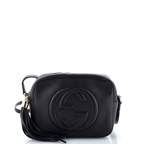 GUCCI Soho Disco Crossbody Bag Leather Small