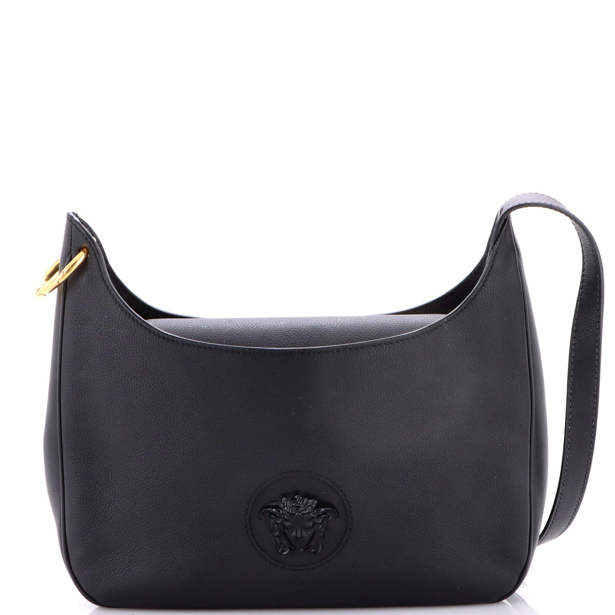 Versace VERSACE La Medusa Hobo Leather Medium