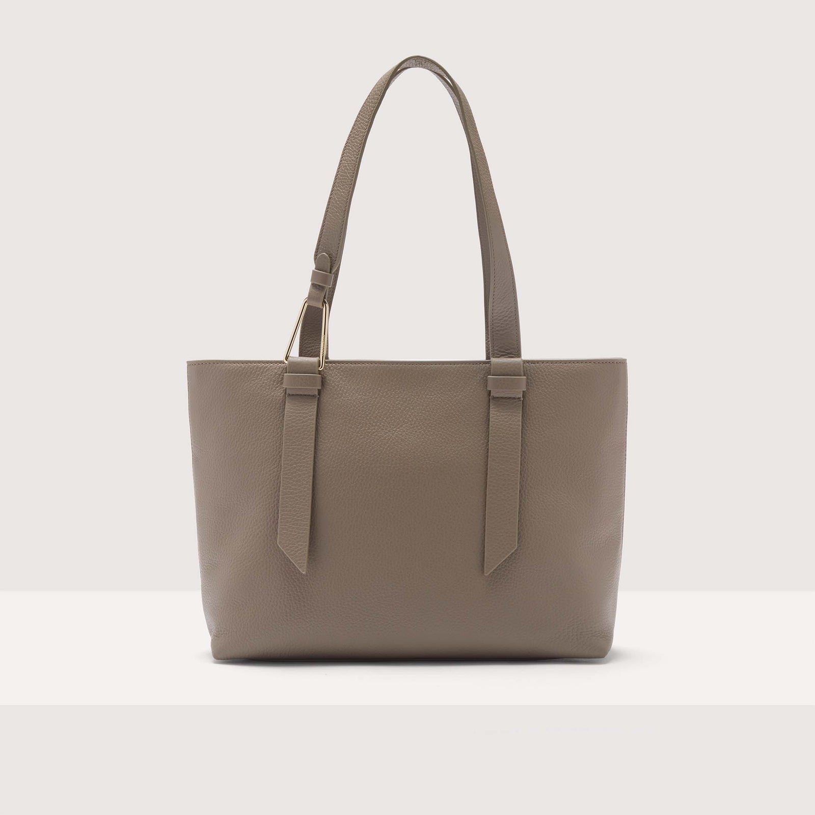 Coccinelle Grained Leather Tote Bag Malory Medium