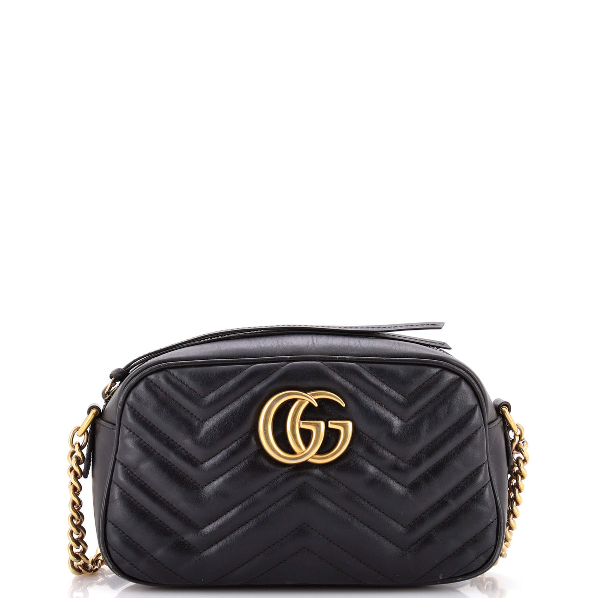 Gucci GUCCI GG Marmont Shoulder Bag Matelasse Leather Small