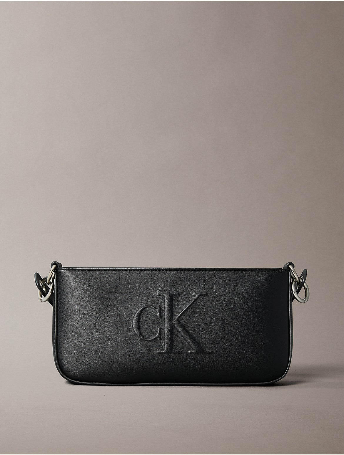 Calvin Klein Women's Sculpted Impression Shoulder Bag - Black