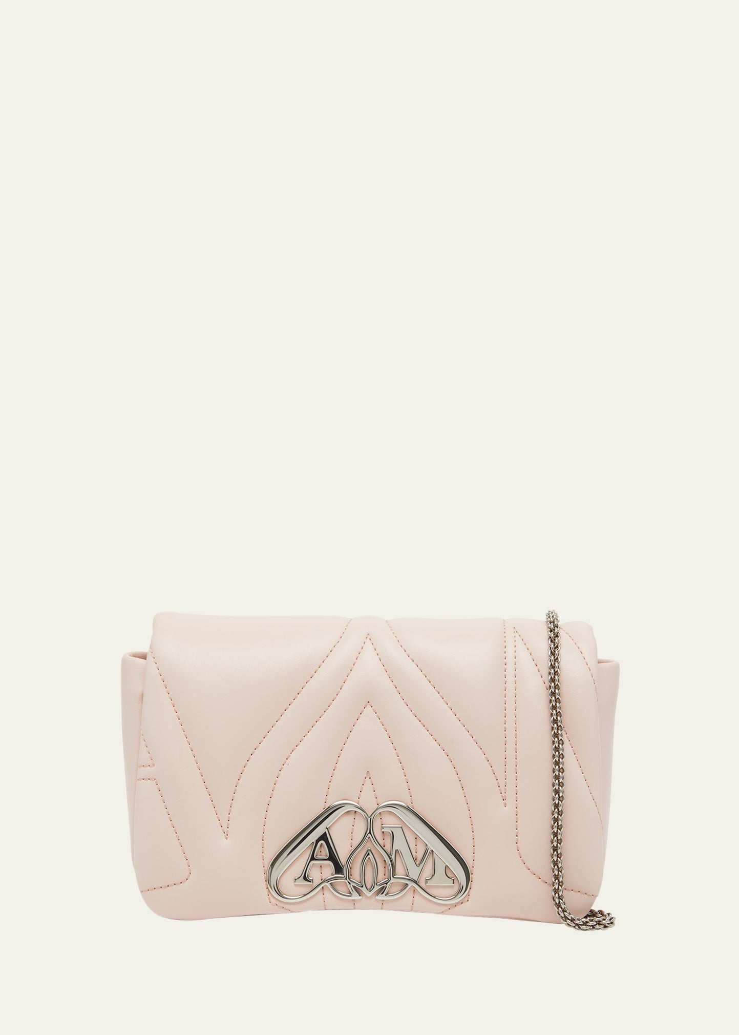 Alexander Mcqueen The Seal Mini Leather Crossbody Bag