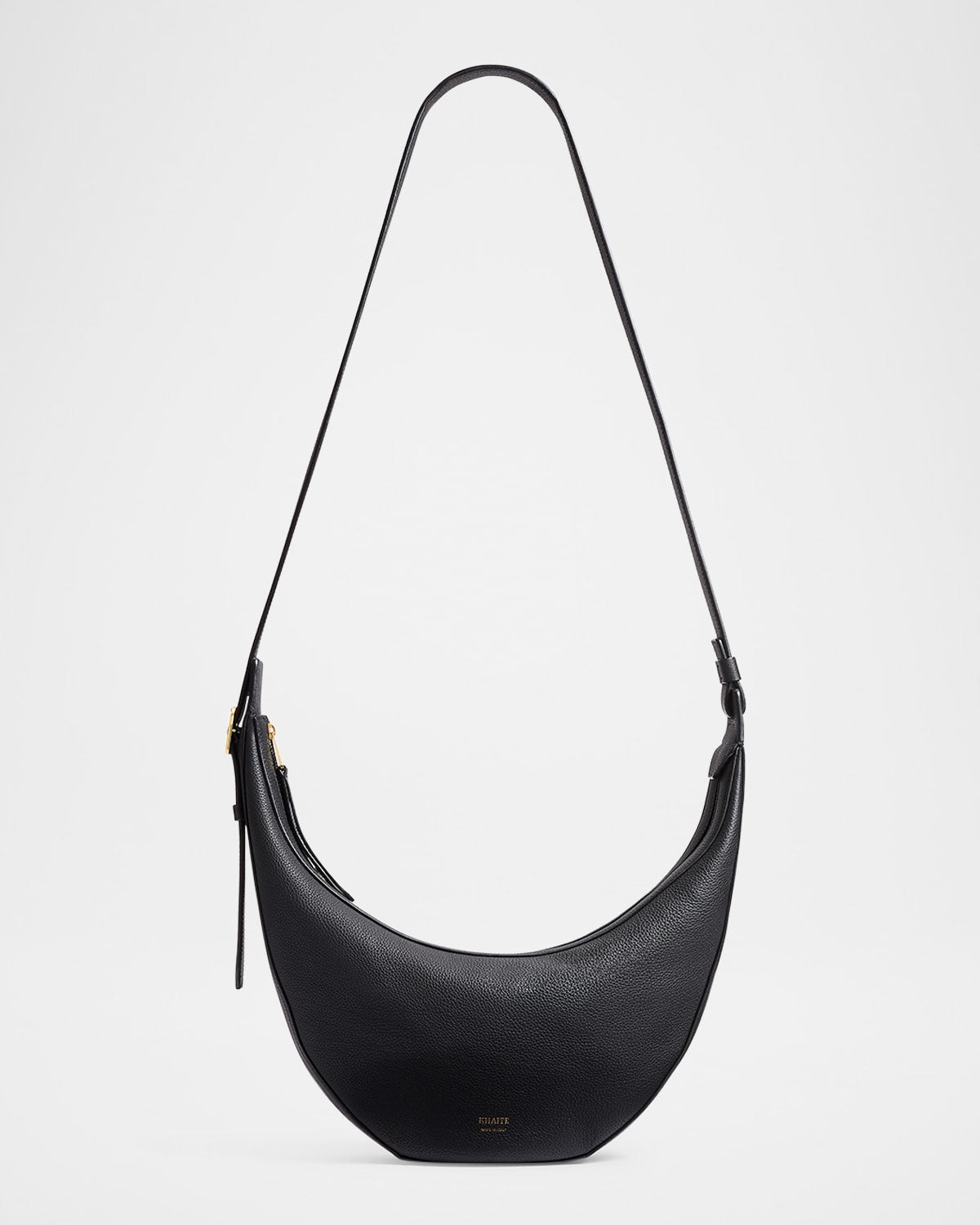 Khaite Augustina Small Zip Calfskin Crossbody Bag