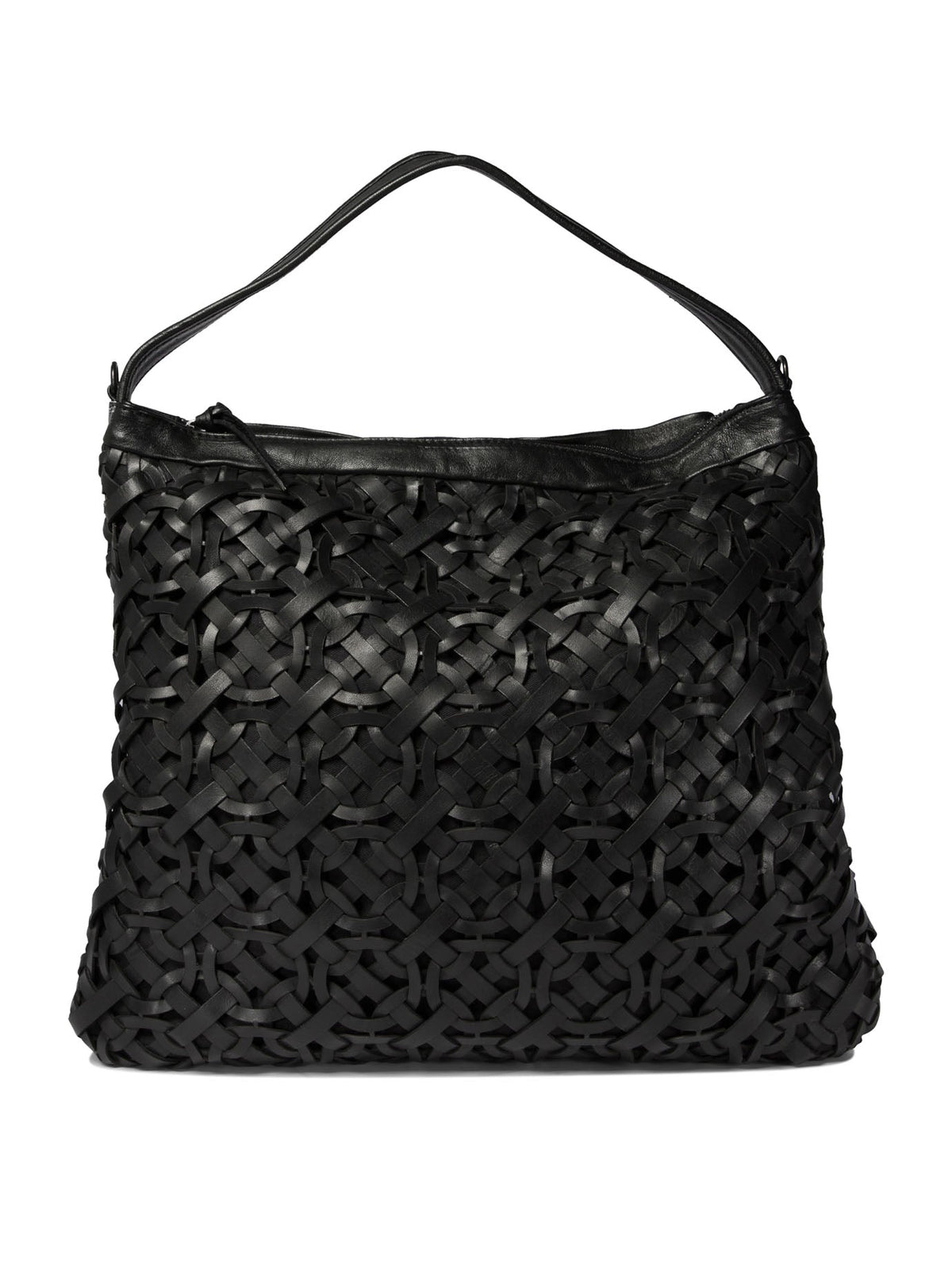 Giancarlo Nevola Women's "ring" Shoulder Bag in Black | H795V76002RINGNERO