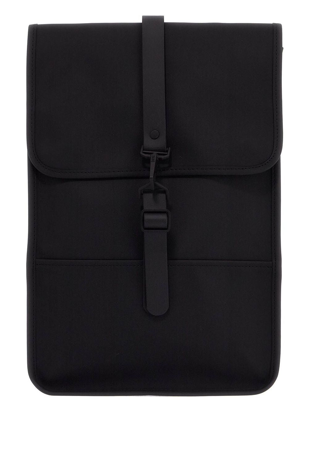Rains Puffed Mini Backpack in Nero | 13020
