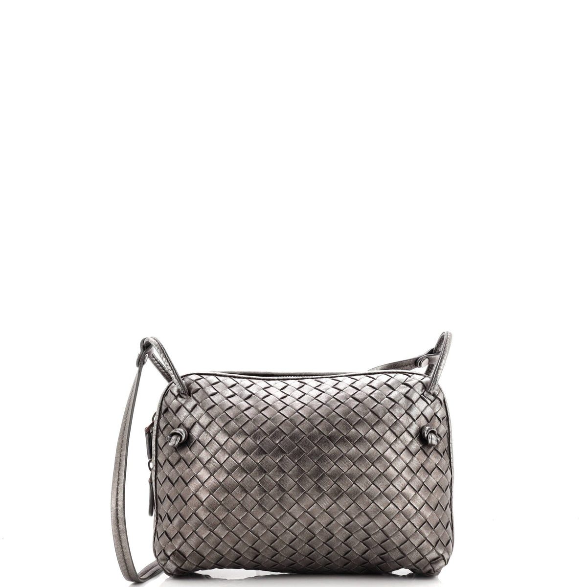 Bottega Veneta Nodini Crossbody Bag Intrecciato Nappa Small