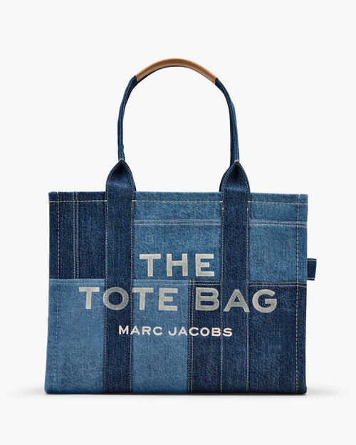 Marc Jacobs The Denim Large Tote Bag in Blue Denim