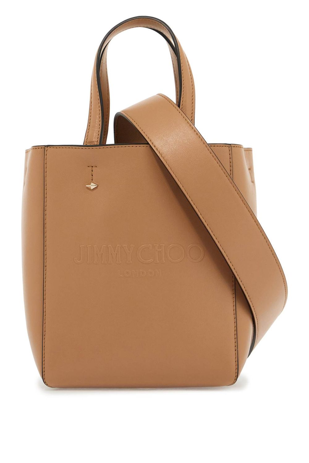 Jimmy Choo Women's Smooth Leather Lenny N/s Tote Bag in Beige | LENNYNSSKHV