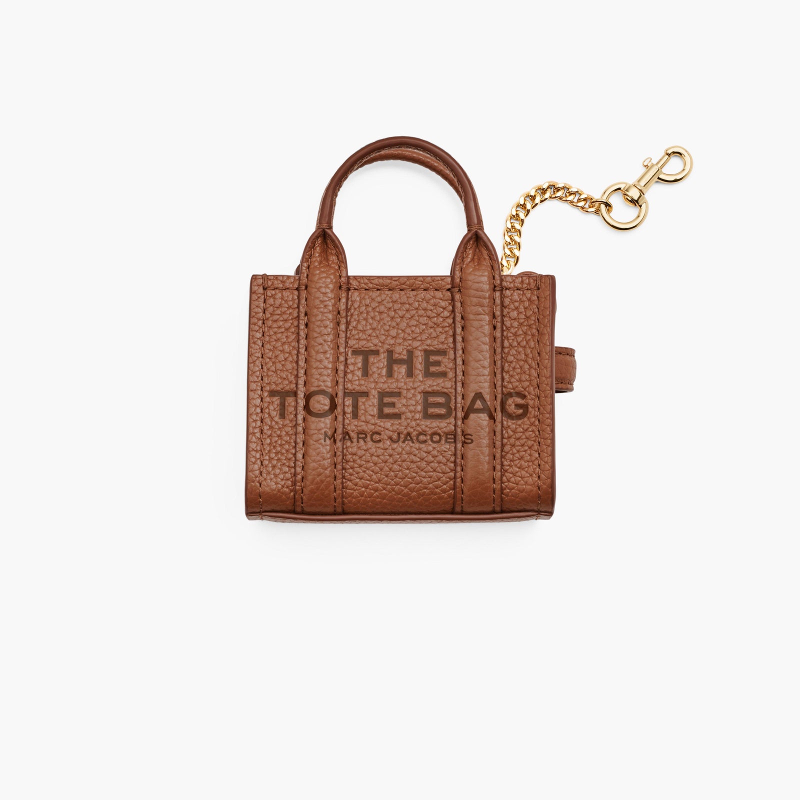 Marc Jacobs Der Nano Tote Bag Charm in Arganöl