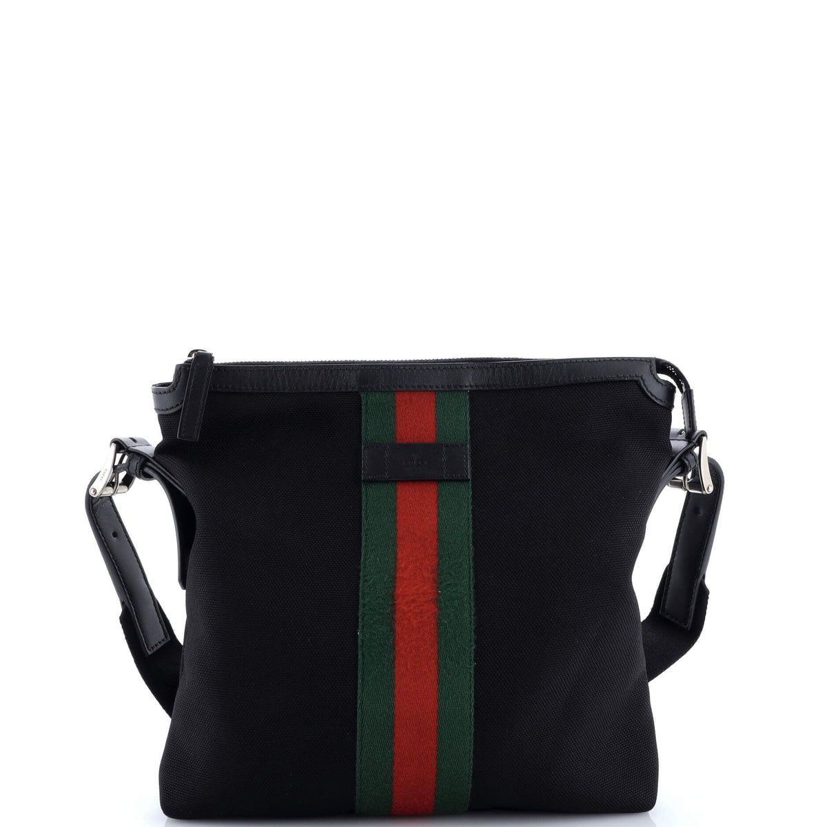 Gucci GUCCI Web Messenger Bag Techno Canvas Medium