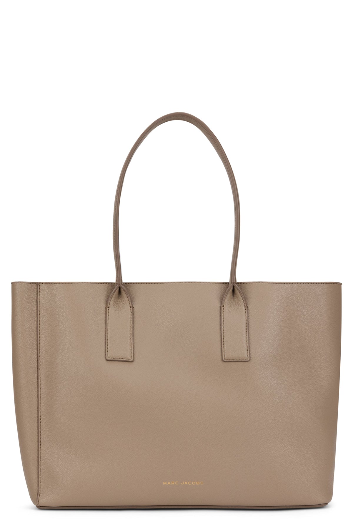 Marc Jacobs Marc Jacobs Belt Shoulder Shoulder Structured Leather Tote Bag - Gray