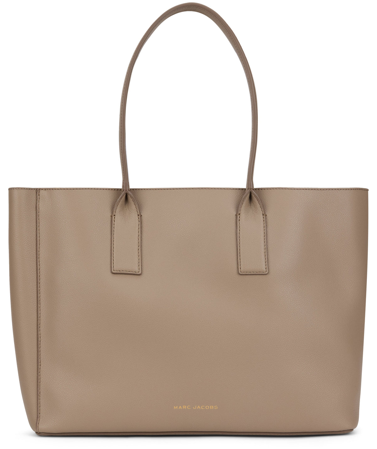 Marc Jacobs Marc Jacobs Belt Shoulder Shoulder Structured Leather Tote Bag - Gray