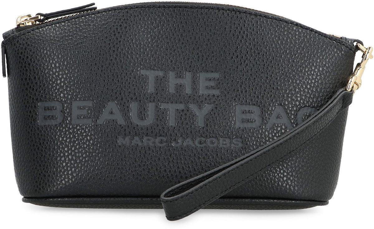 Marc Jacobs Marc Jacobs Grainy Leather Clutch - Black