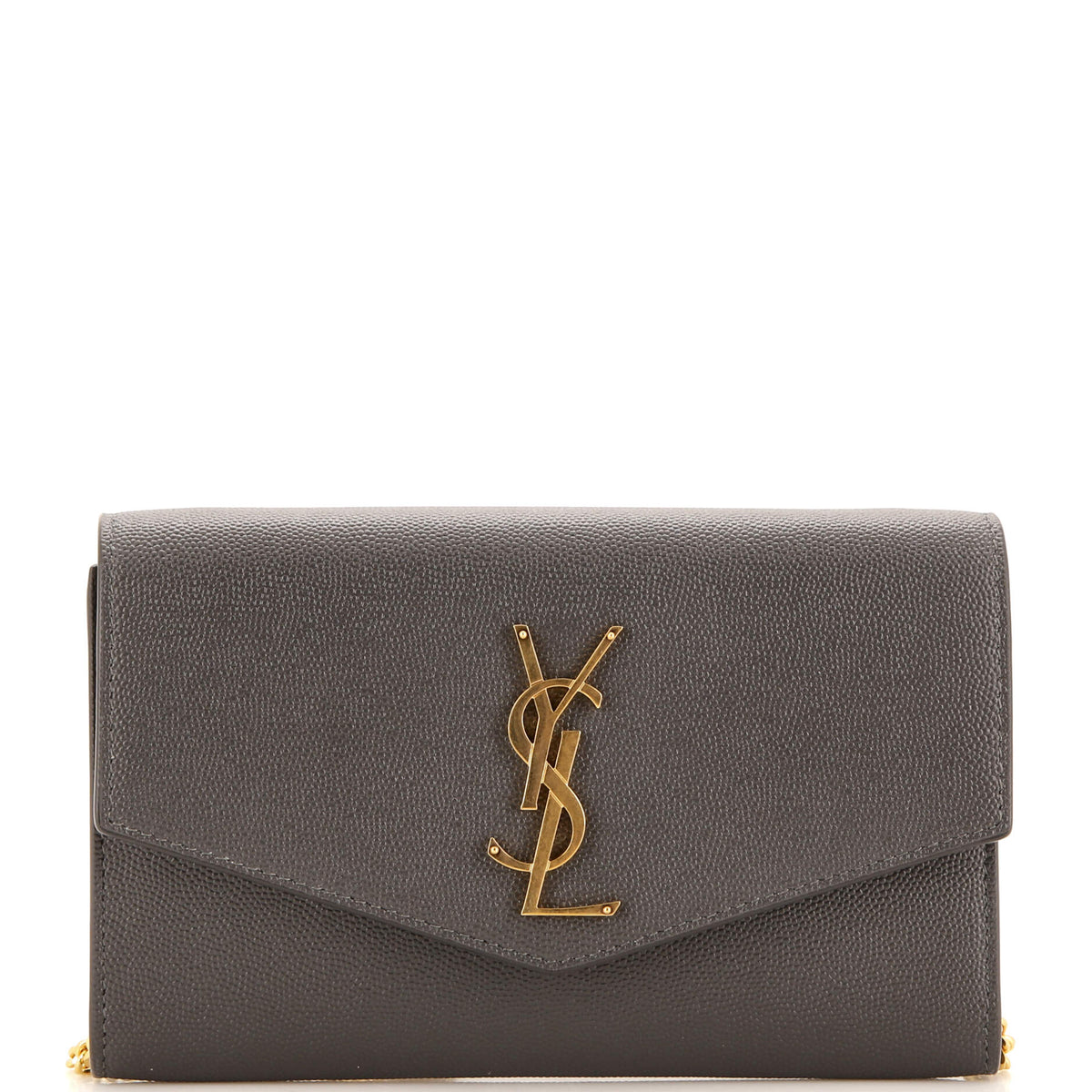 Saint Laurent Uptown Chain Wallet Leather