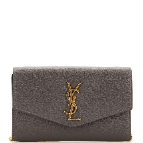 Uptown Chain Wallet Leather