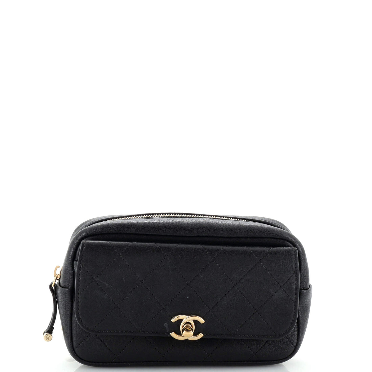Chanel CHANEL Casual Trip Waist Bag Quilted Lambskin