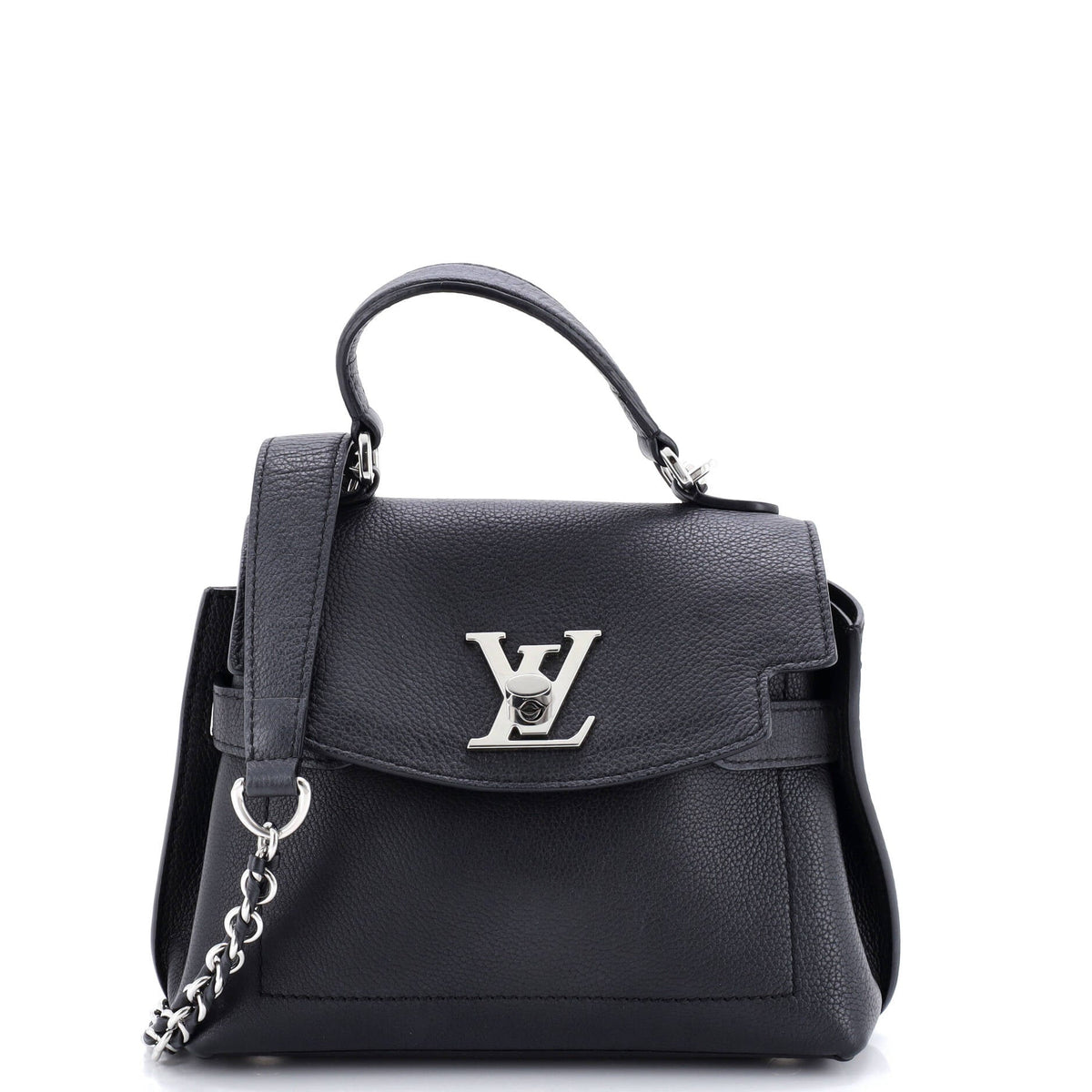 Louis Vuitton Lockme Ever Handbag Leather Mini
