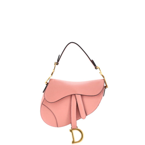 Saddle Handbag Leather Mini