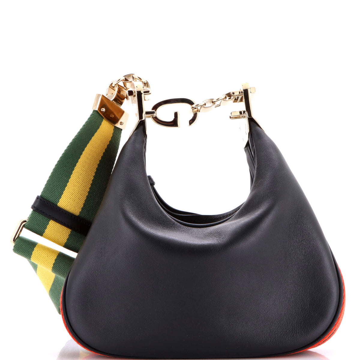 Gucci GUCCI Attache Shoulder Bag Leather Small