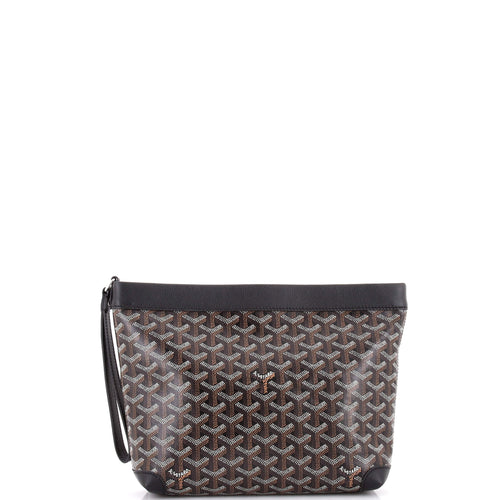 GOYARD Goyardine Conti Pouch Coated Canvas