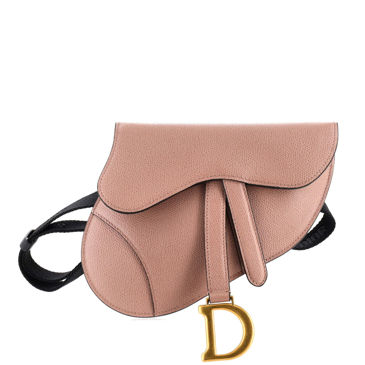 Christian Dior Saddle Belt Bag Leather