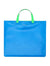 Men's Super Fluo Tote Bag in Blue Orange | 23ASA9000SFL Color 1