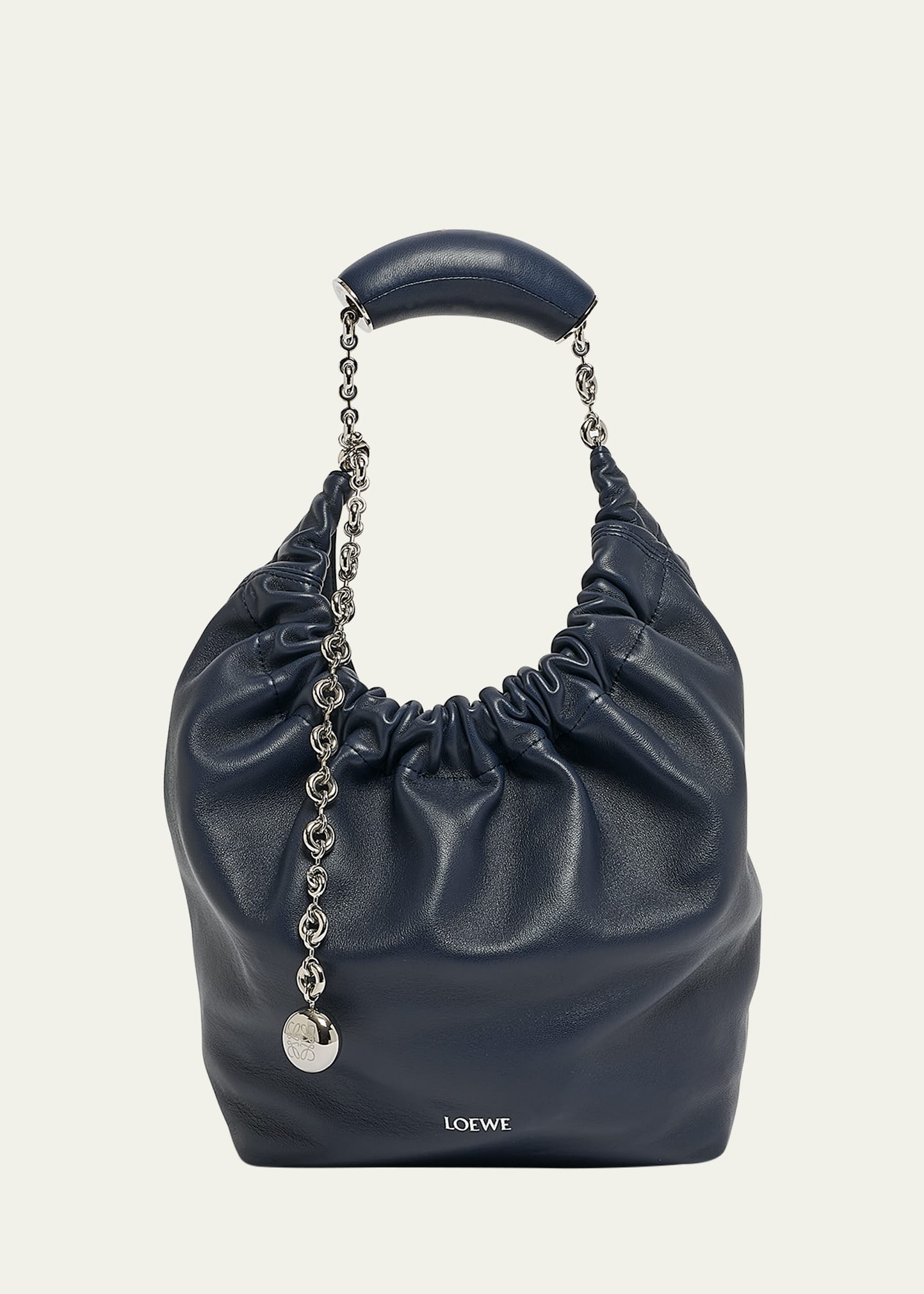 Loewe Squeeze Small Shoulder Bag in Napa Leather