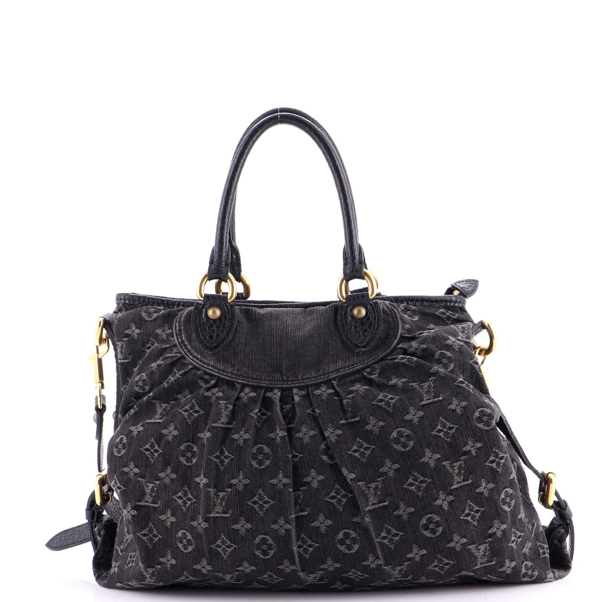 Louis Vuitton Neo Cabby Handbag Denim GM