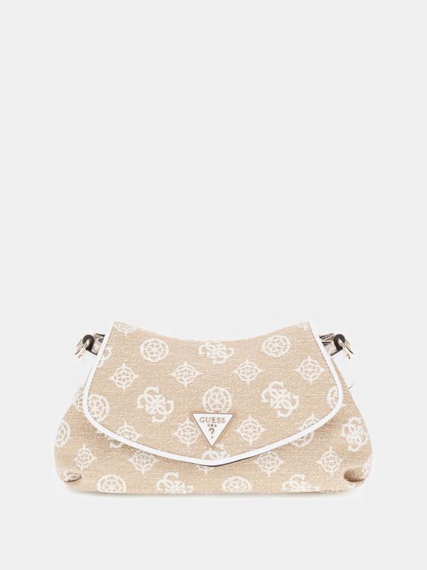 Guess Beyza 4G Peony Logo Crossbody