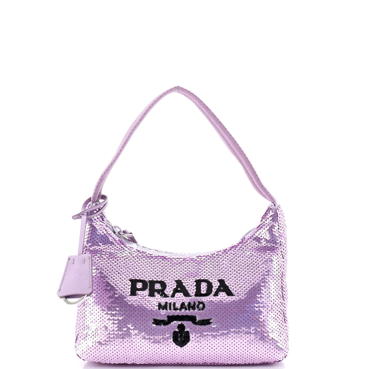 Prada PRADA Re-Edition 2000 Hobo Sequins Mini